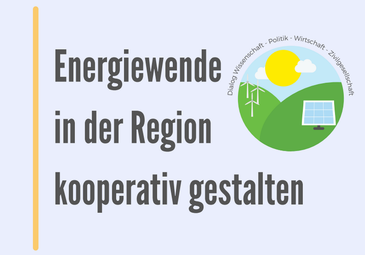 Herbstforum 2021 "Energiewende in der Region kooperativ gestalten"