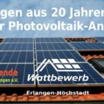 Online-Vortrag: Erfahrungen aus 20 Jahren Betrieb einer Photovoltaik-Anlage