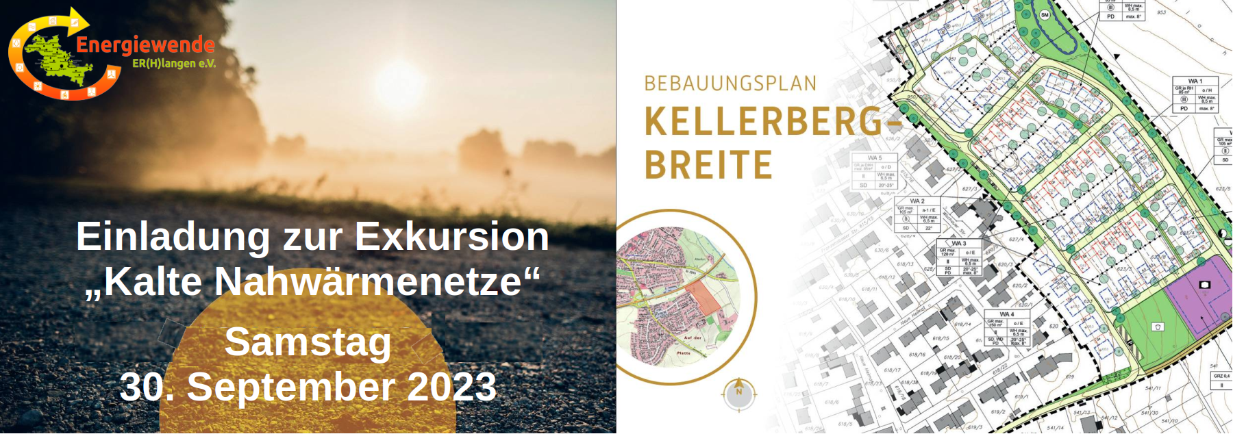 Exkursion: Austausch und Besichtigung kaltes Nahwärmenetz Kellerbergbreite in Schrobenhausen