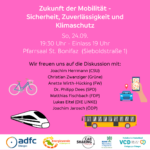 Podiumsdiskussion „Zukunft der Mobilität“