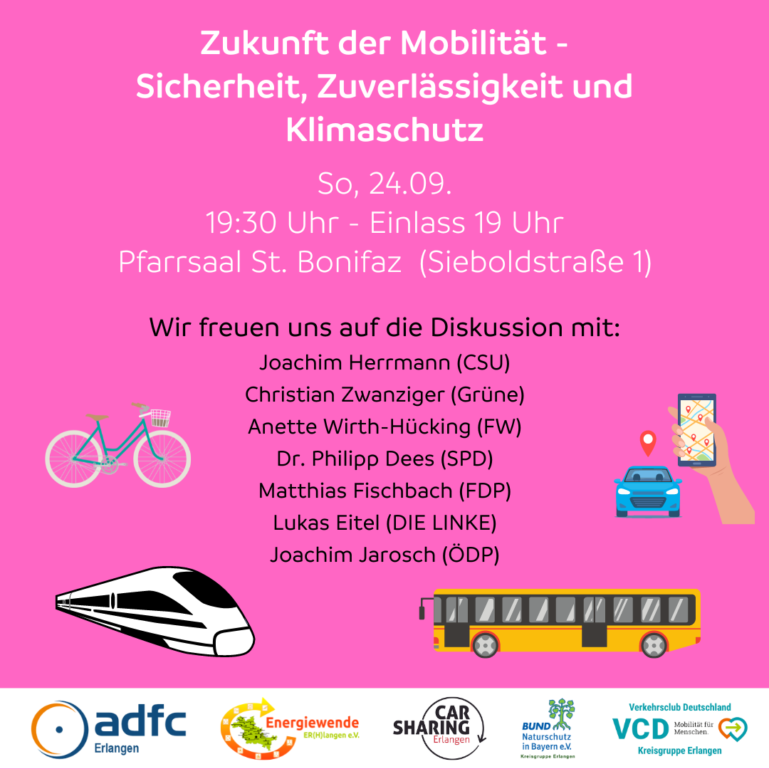 Podiumsdiskussion „Zukunft der Mobilität“